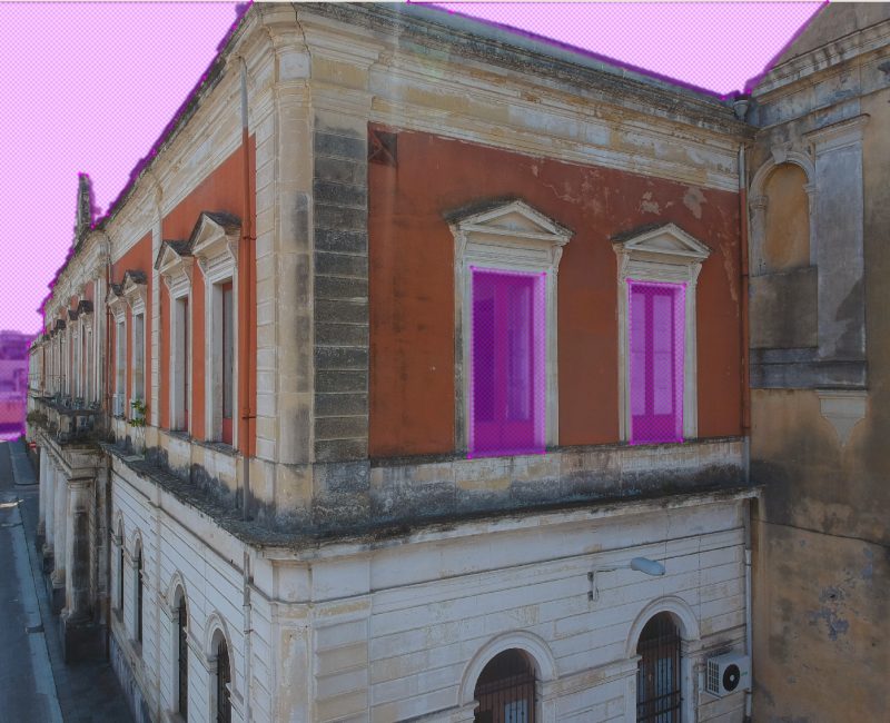 Uso delle maschere in fotogrammetria